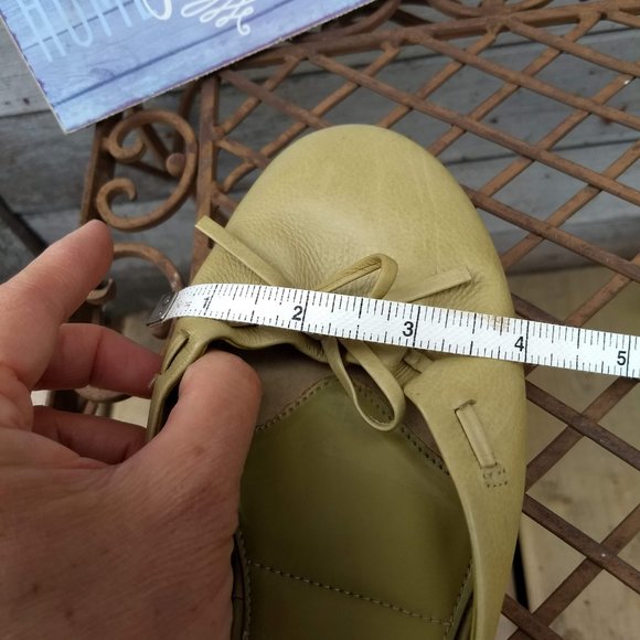 vintage 90s ballet style leather mule - Picture 8 of 9